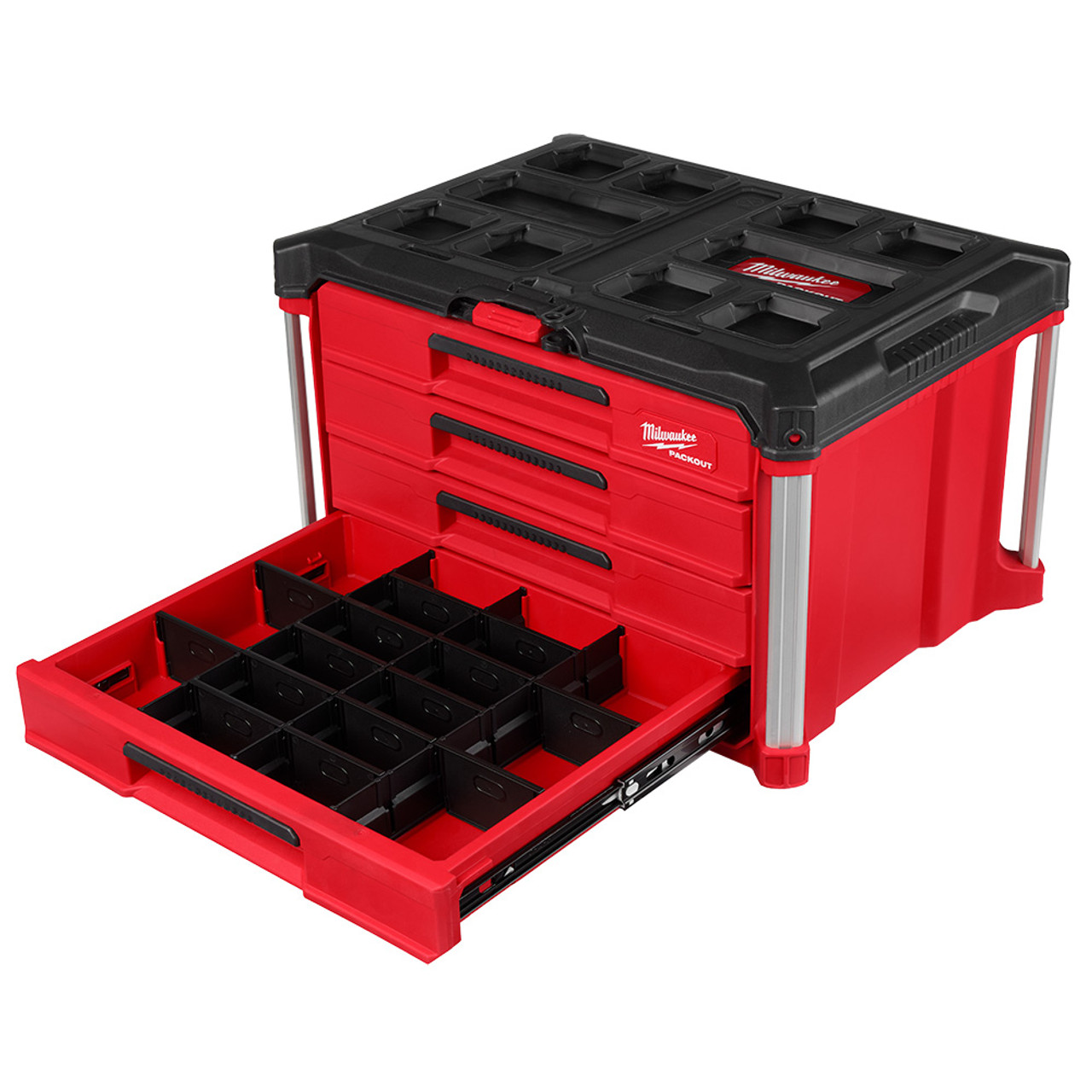 Milwaukee 48-22-8444 PACKOUT 4-Drawer Tool Box Milwaukee 48-22-8444 PACKOUT 4-Drawer Tool Box