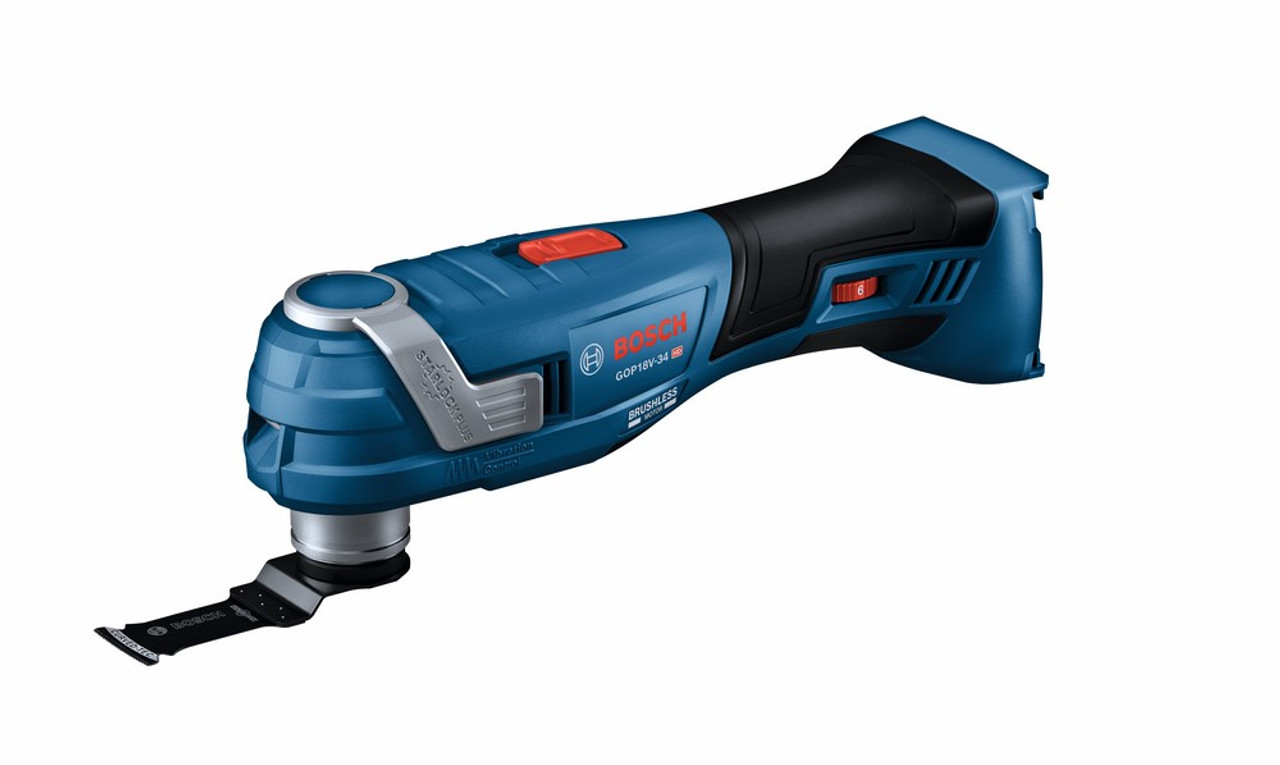 Bosch GOP18V-34N 18V Cordless Brushless StarlockPlus Oscillating Multi-Tool (Tool Only)