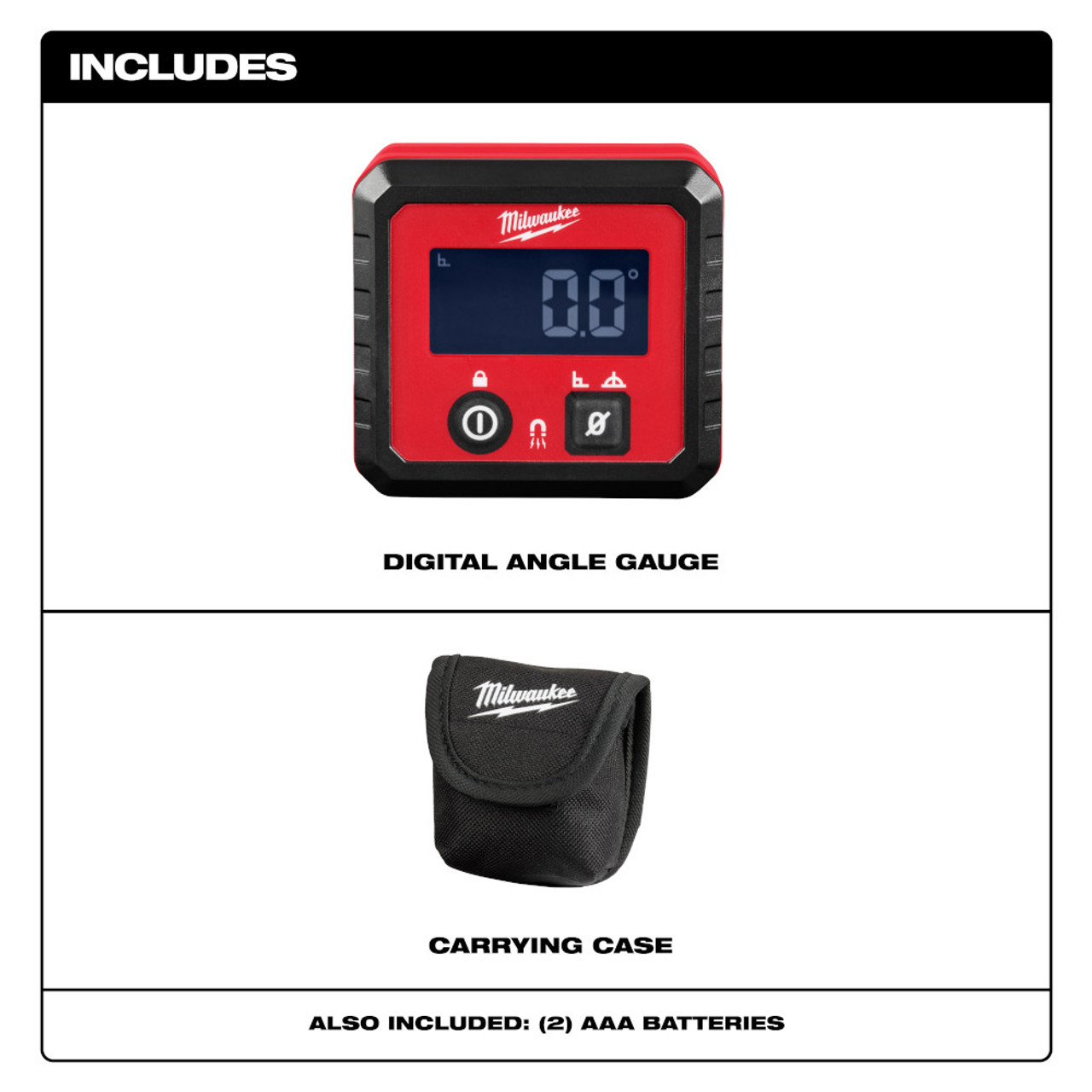 Milwaukee 48-22-5602 Digital Angle Gauge Milwaukee 48-22-5602 Digital Angle Gauge