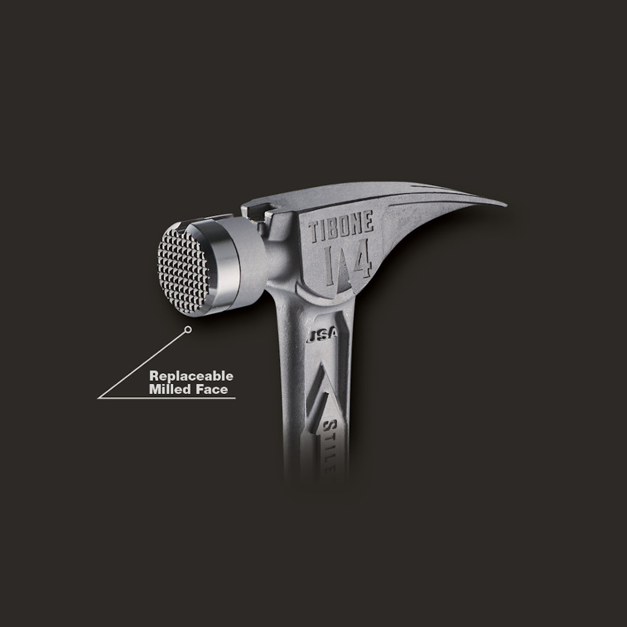 Stiletto TIB14RMC 14oz Titanium Milled Face Framing Hammer Stiletto TIB14RMC 14oz Titanium Milled Face Framing Hammer