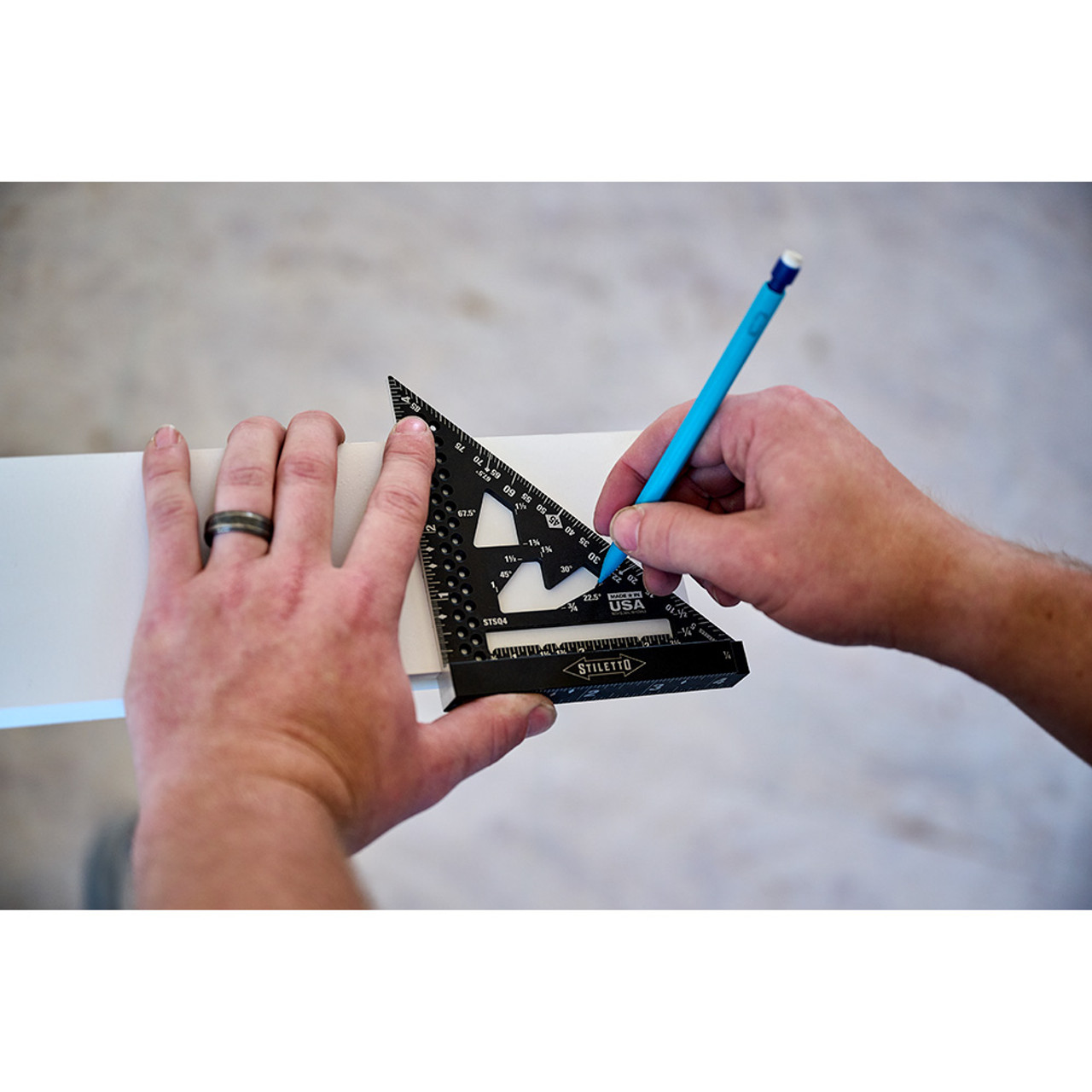 Stiletto STSQ4 4-1/2 Inch Trim Square Stiletto STSQ4 4-1/2 Inch Trim Square