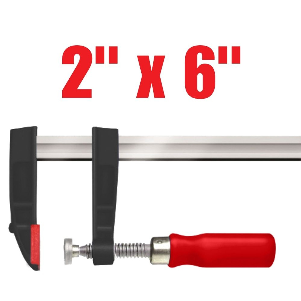Truwerx 31082 2 inch x 6 inch F-Bar Clamp Truwerx 31082 2 inch x 6 inch F-Bar Clamp