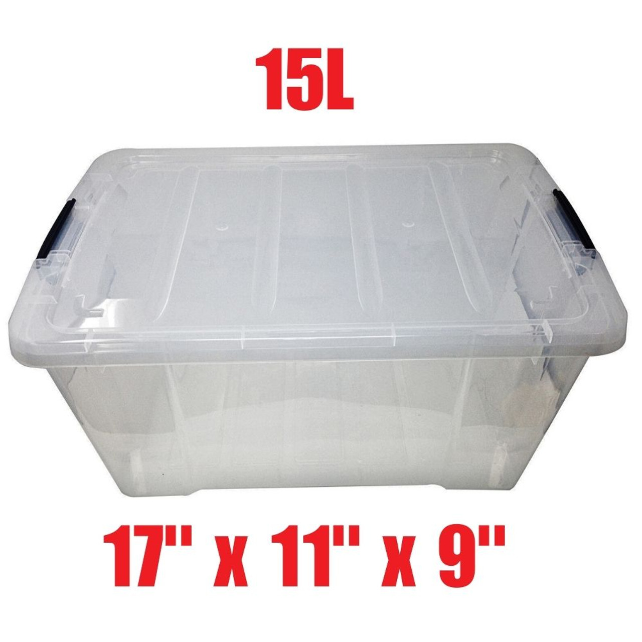 Truwerx 60084 17 Inch x 11 Inch x 9 Inch 15l Multi-Purpose Storage Container