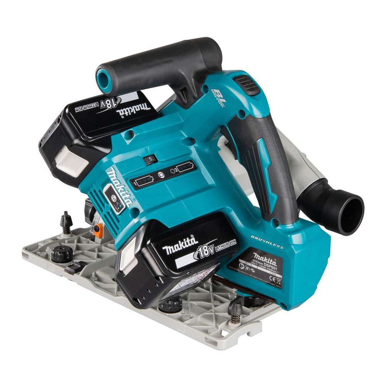 Makita DSP601ZJ 36V (18Vx2) LXT Cordless Brushless 6-1/2 Inch Plunge Cut Circular Saw with AWS (Tool Only)