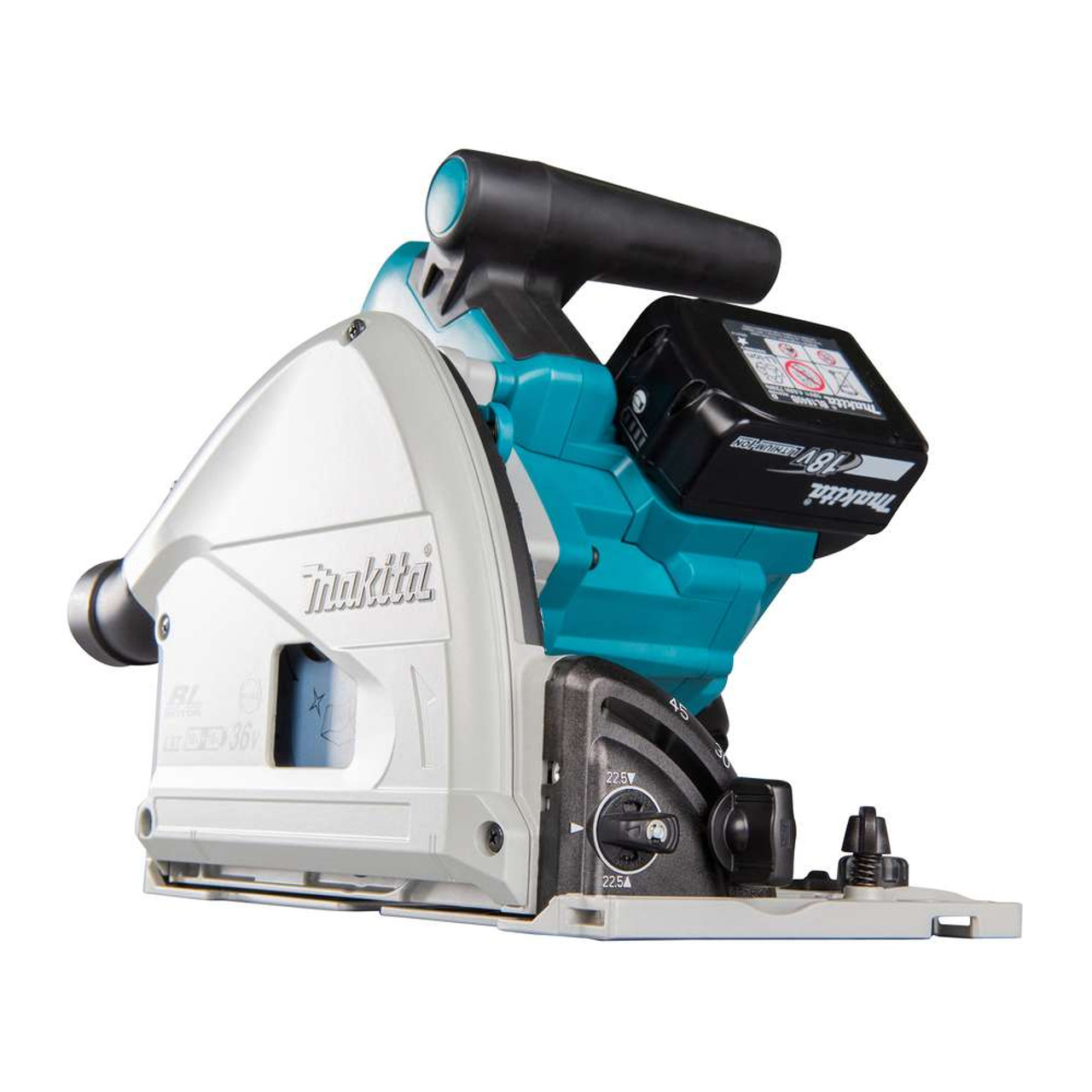 Makita DSP601ZJ 36V (18Vx2) LXT Cordless Brushless 6-1/2 Inch Plunge Cut Circular Saw with AWS (Tool Only)