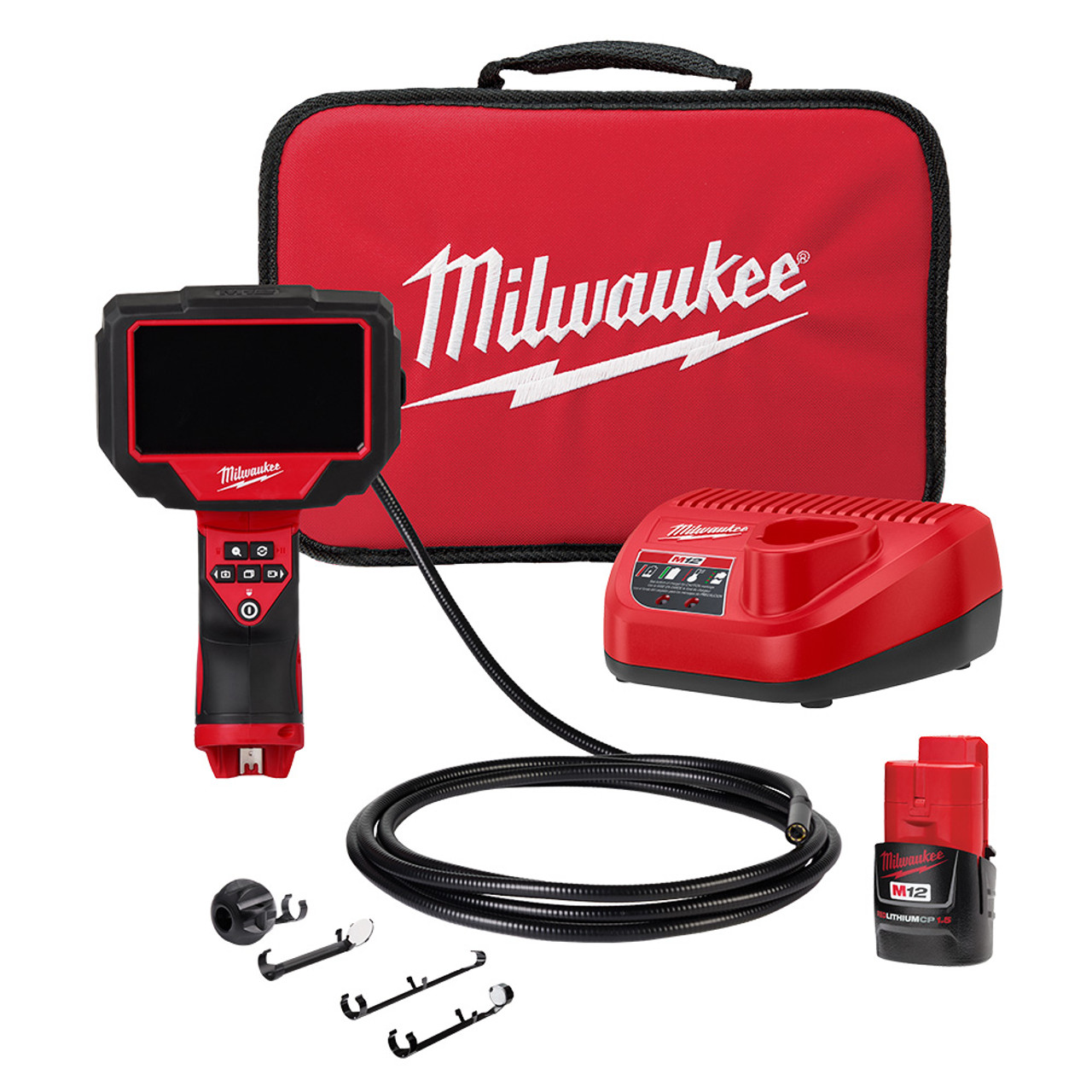 Milwaukee 2324-21 M12 M-Spector 360 10 ft Inspection Camera​ Kit
