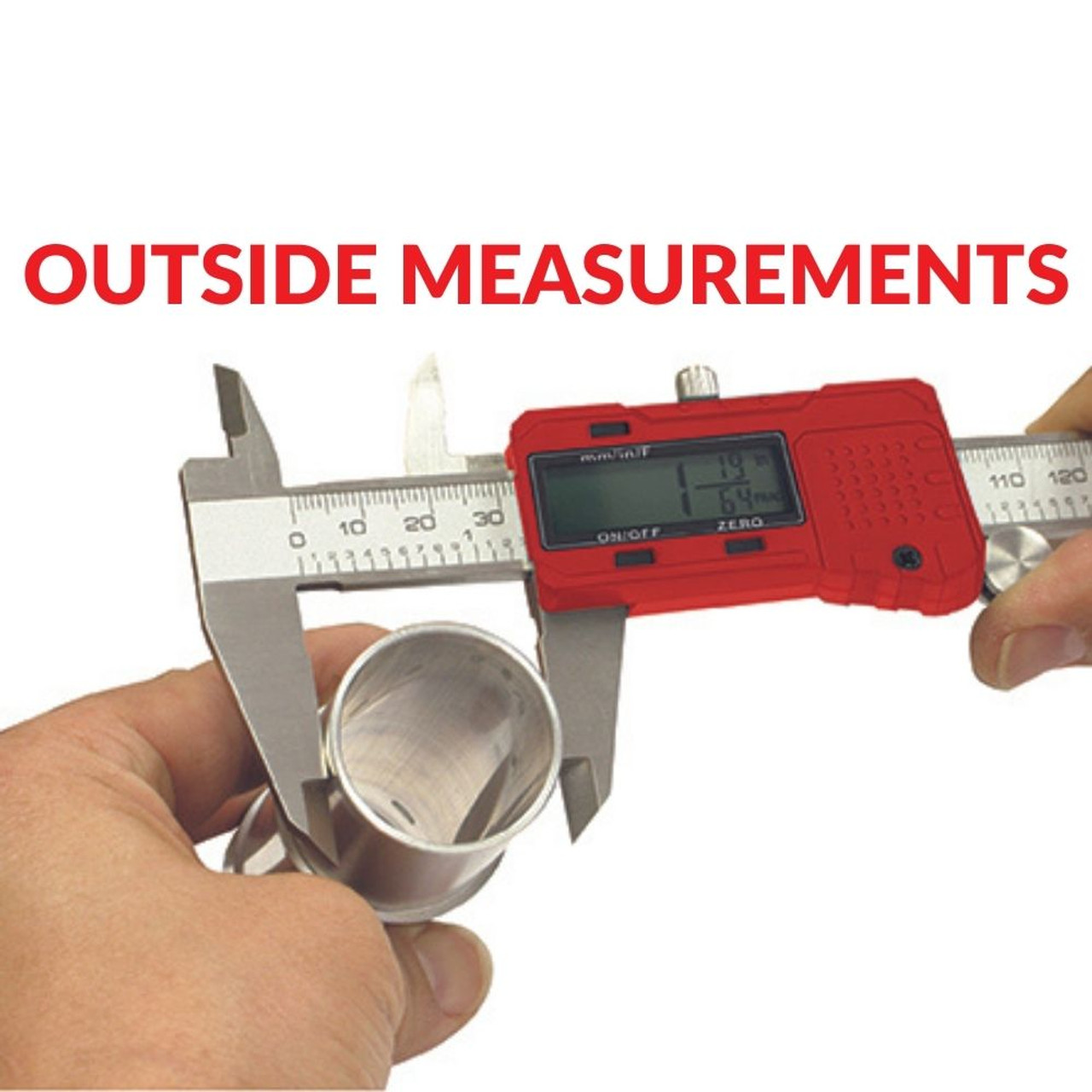 Truwerx 29200 6 Inch Stainless Steel Digital Caliper with Case