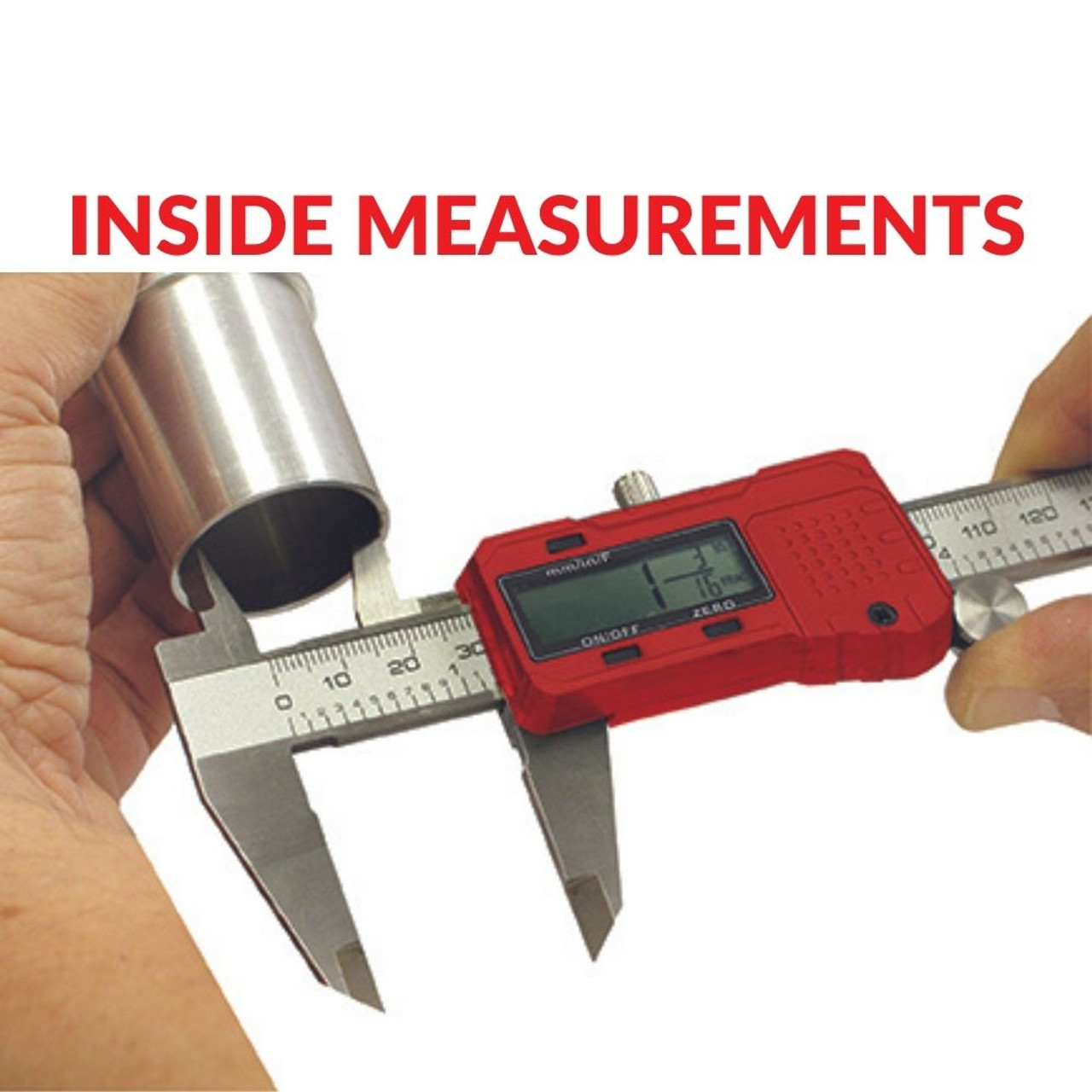 Truwerx 29200 6 Inch Stainless Steel Digital Caliper with Case