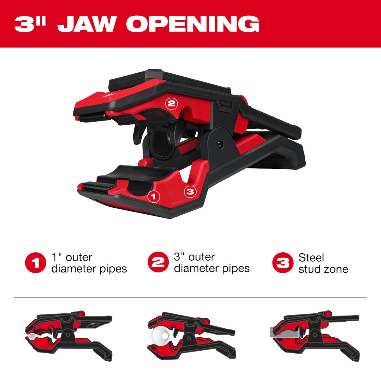 Milwaukee 2358-20 M18 ROVER LED Clamping Flood Light (Tool Only)