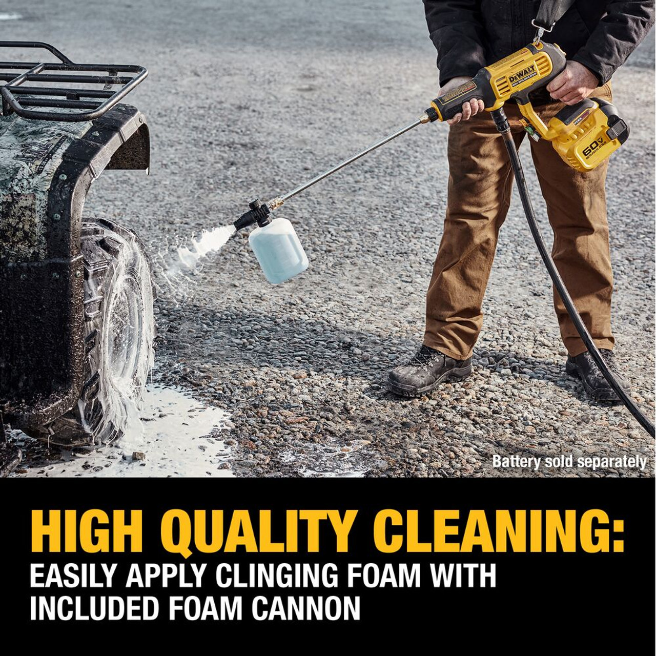 DeWalt DCPW1000B 60V MAX 1000 PSI Cordless Power Cleaner (Tool Only)