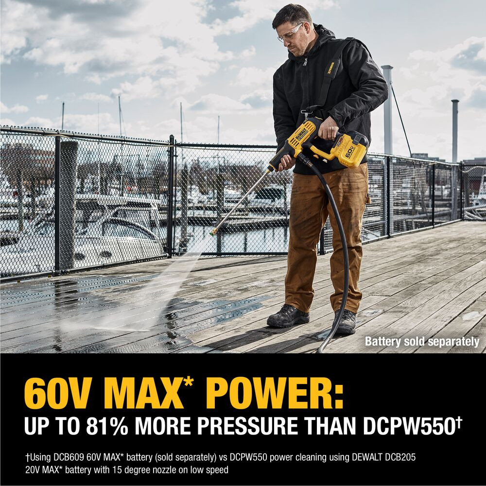 DeWalt DCPW1000B 60V MAX Power Cleaner | Troxten