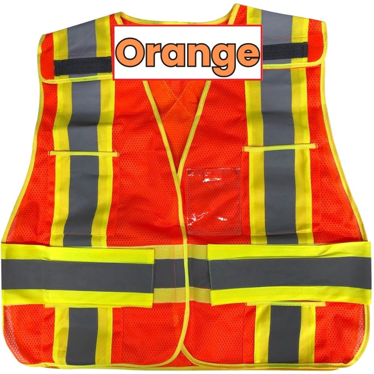 Summit Tools 70310 High Visibility Safety Vest - Orange
