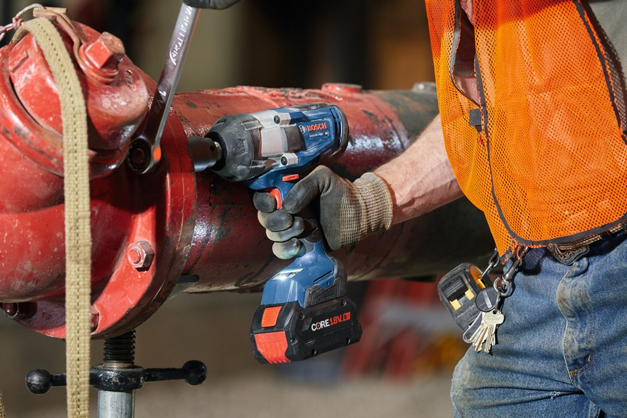 Bosch GDS18V-740CN PROFACTOR 18V Cordless Brushless Connected-Ready 1/2 Inch Impact Wrench with Friction Ring (Tool Only)