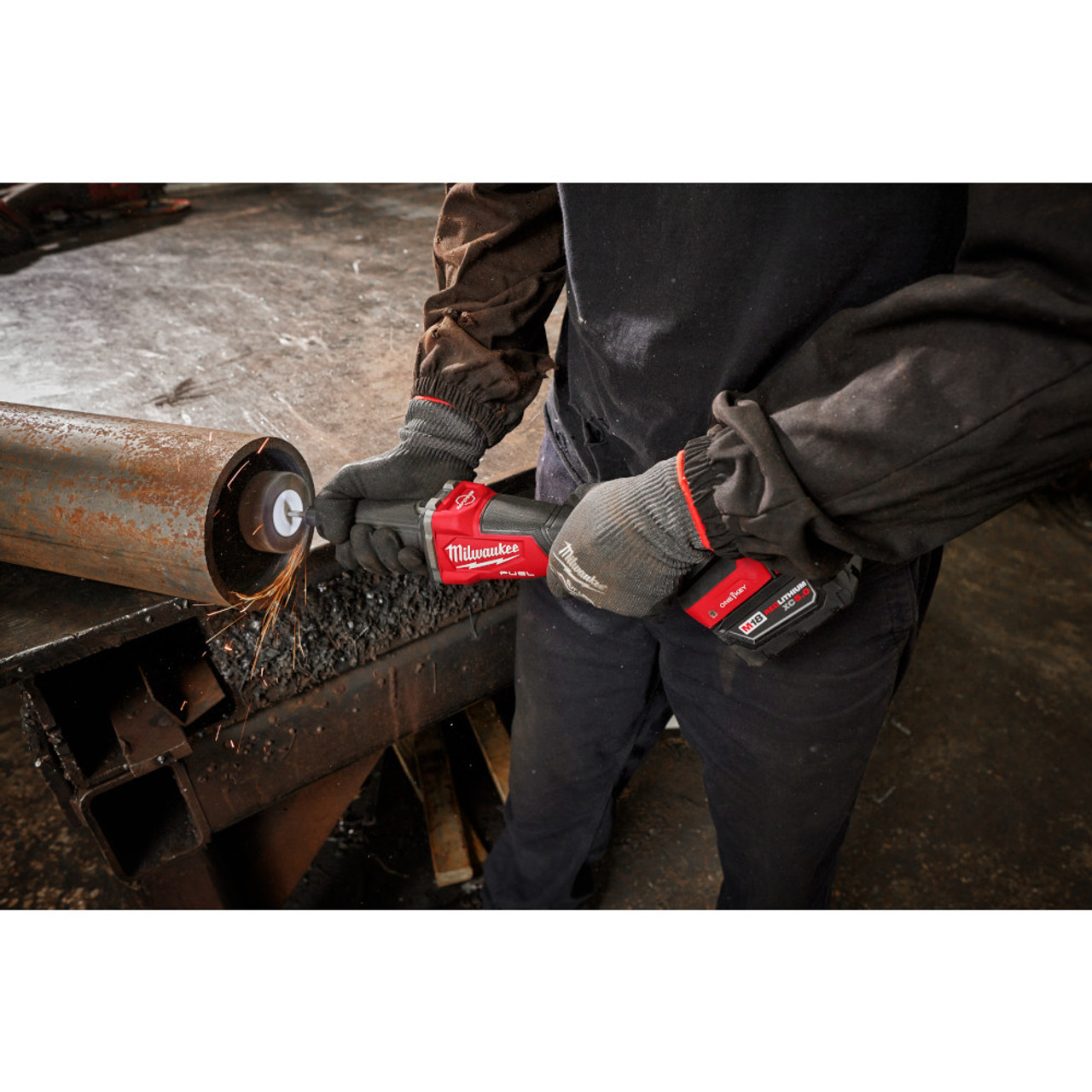 Milwaukee 2984-20 M18 FUEL Cordless Brushless Variable Speed Braking Die Grinder with Paddle Switch (Tool Only)
