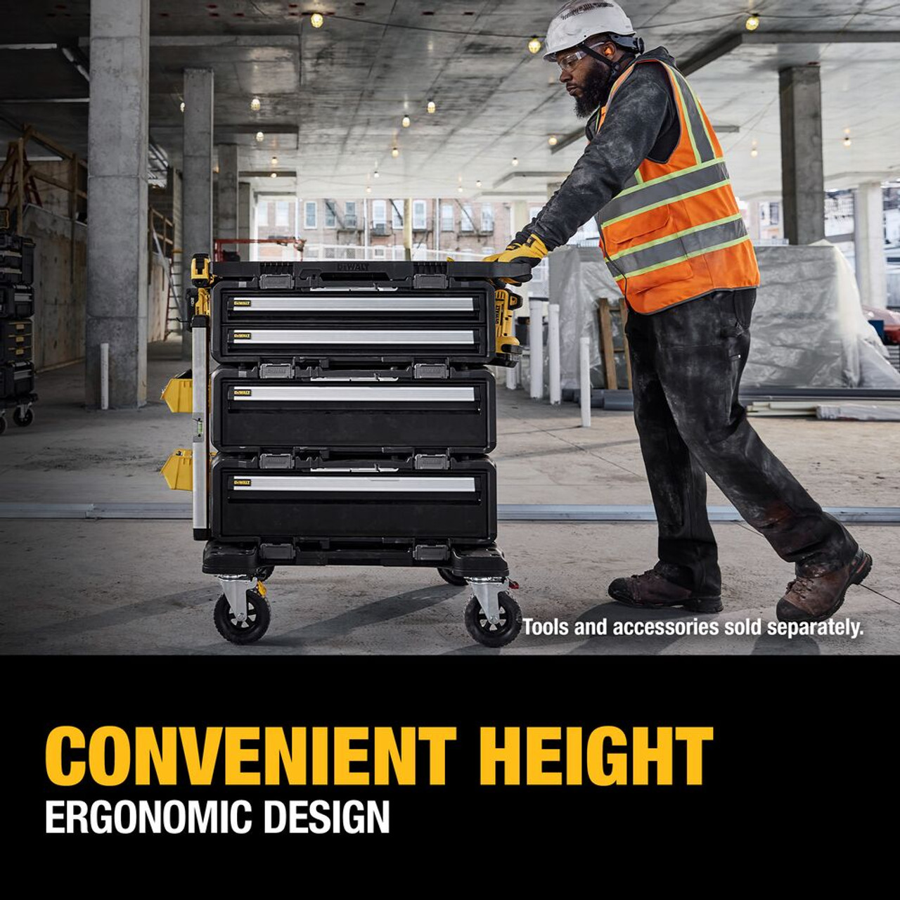 DeWalt DWST60510 TOUGHSYSTEM 2.0 DXL 5-in-1 Tower Modular Workstation
