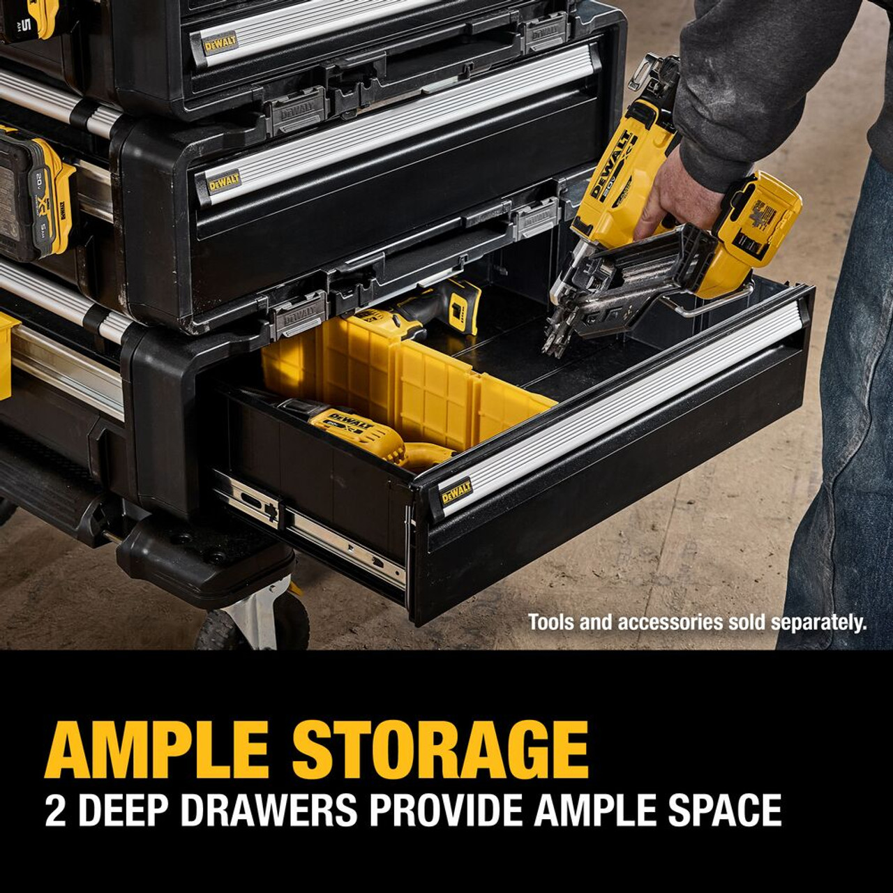 DeWalt DWST60510 TOUGHSYSTEM 2.0 DXL 5-in-1 Tower Modular Workstation