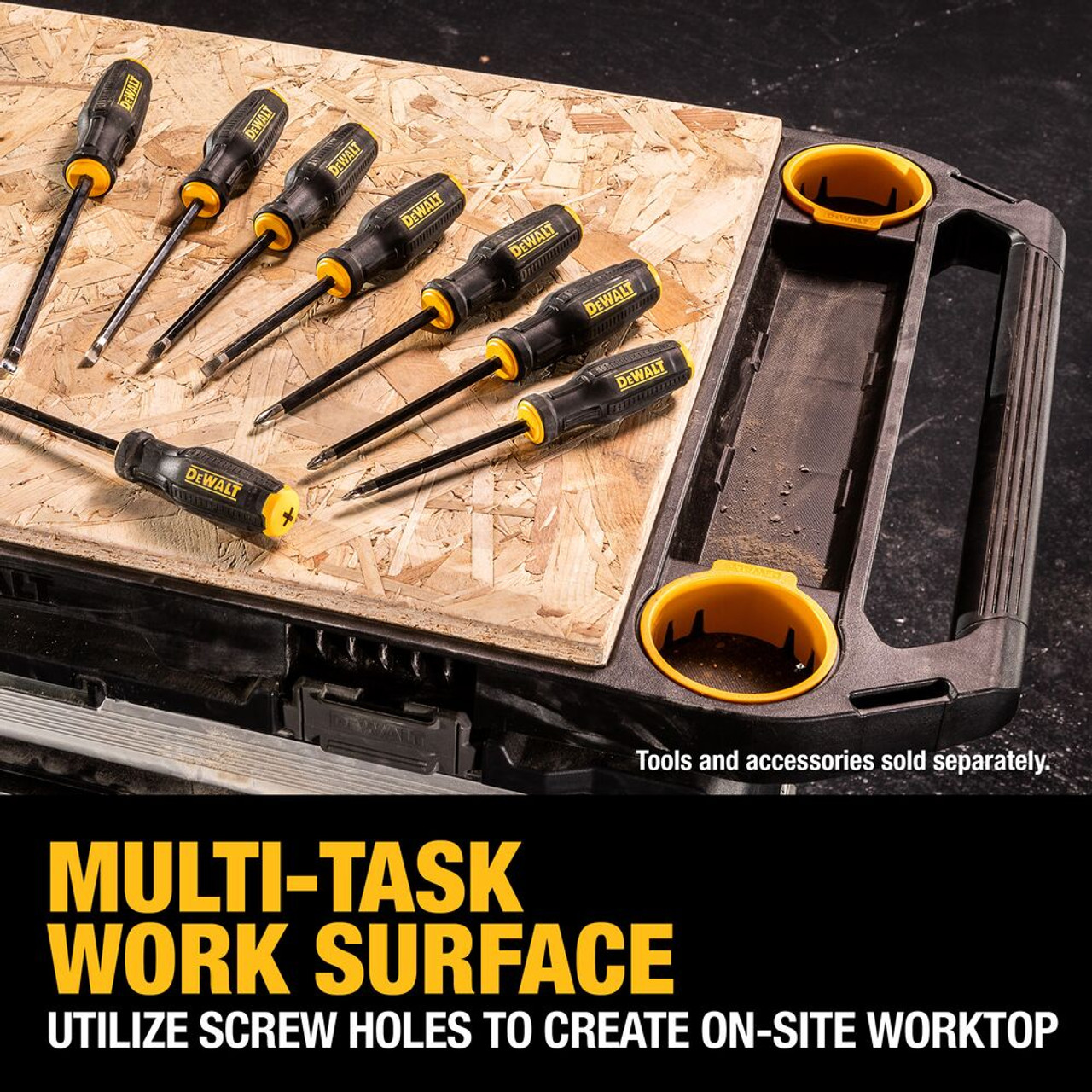 DeWalt DWST60510 TOUGHSYSTEM 2.0 DXL 5-in-1 Tower Modular Workstation