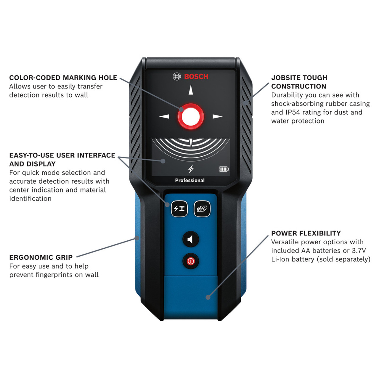 Bosch GMS120-27 Professional Wall Scanner