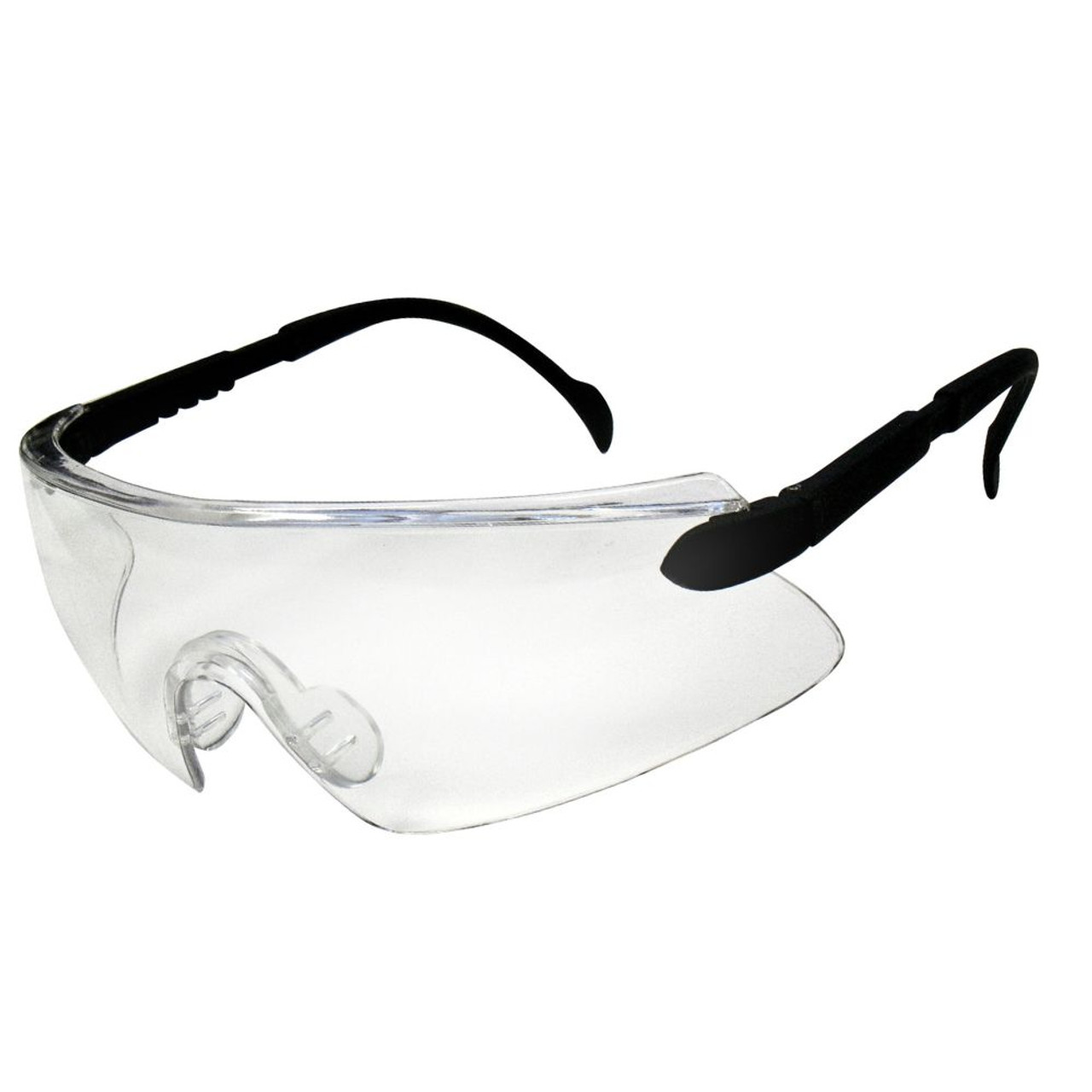 Truwerx 70108 Clear Sports Glasses with Adjustable Arms Truwerx 70108 Clear Sports Glasses with Adjustable Arms