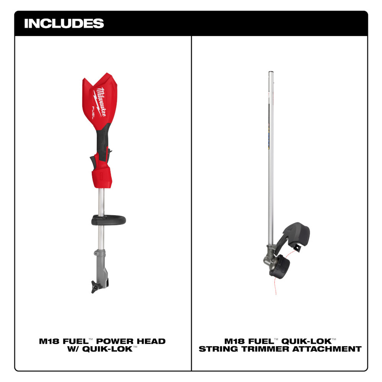 Milwaukee 3016-20ST M18 FUEL Gen II Cordless Brushless String Trimmer with QUIK-LOK Attachment Capability (Tool Only) Milwaukee 3016-20ST M18 FUEL Gen II Cordless Brushless String Trimmer with QUIK-LOK Attachment Capability (Tool Only)