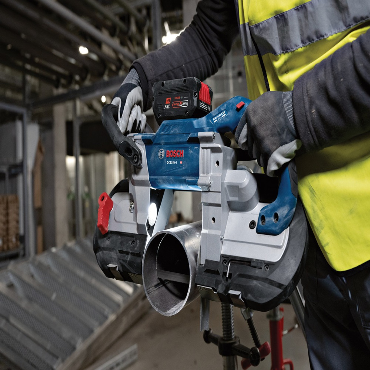 Bosch GCB18V-5N 18V Cordless Brushless 5 Inch Deep Cut Band Saw (Tool Only)