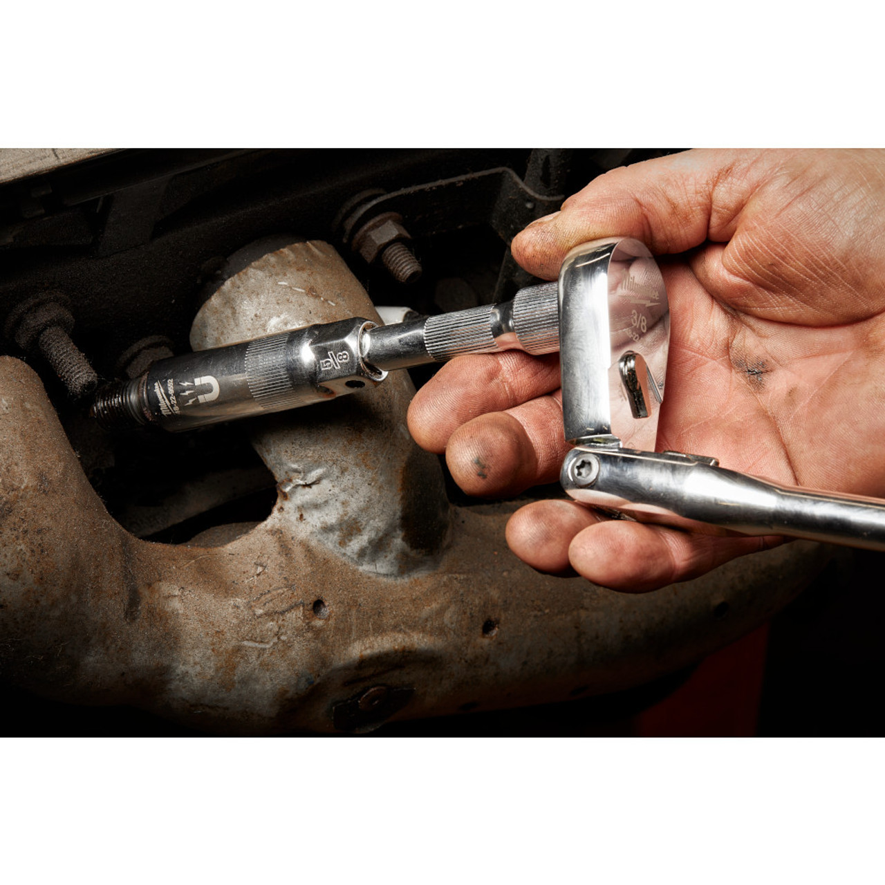 Milwaukee 48-22-9341 4pc 3/8 Inch Drive Extension Set