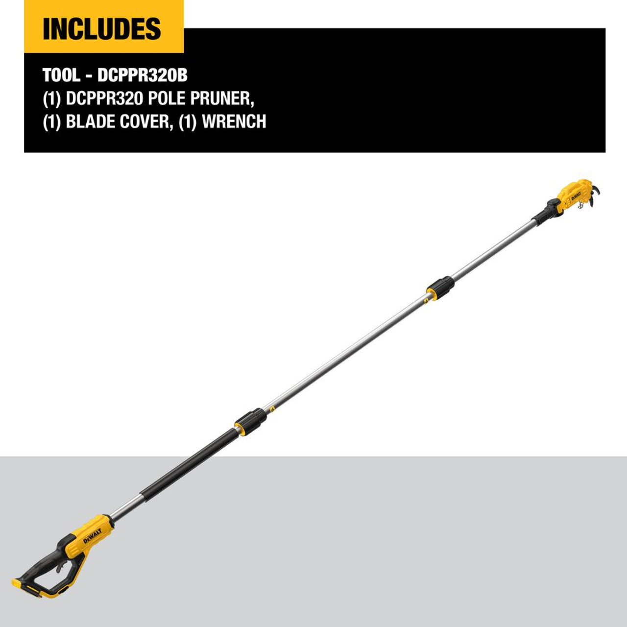 DeWalt DCPPR320B 20V MAX 1-1/2 inch  9 ft Cordless Pole Pruner (Tool Only) DeWalt DCPPR320B 20V MAX 1-1/2 inch  9 ft Cordless Pole Pruner (Tool Only)