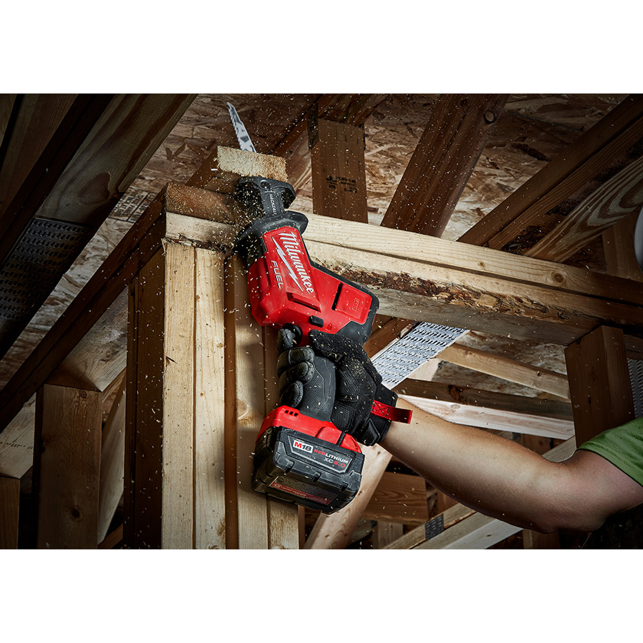Milwaukee 2719-21 M18 FUEL HACKZALL Cordless Reciprocating Saw Kit