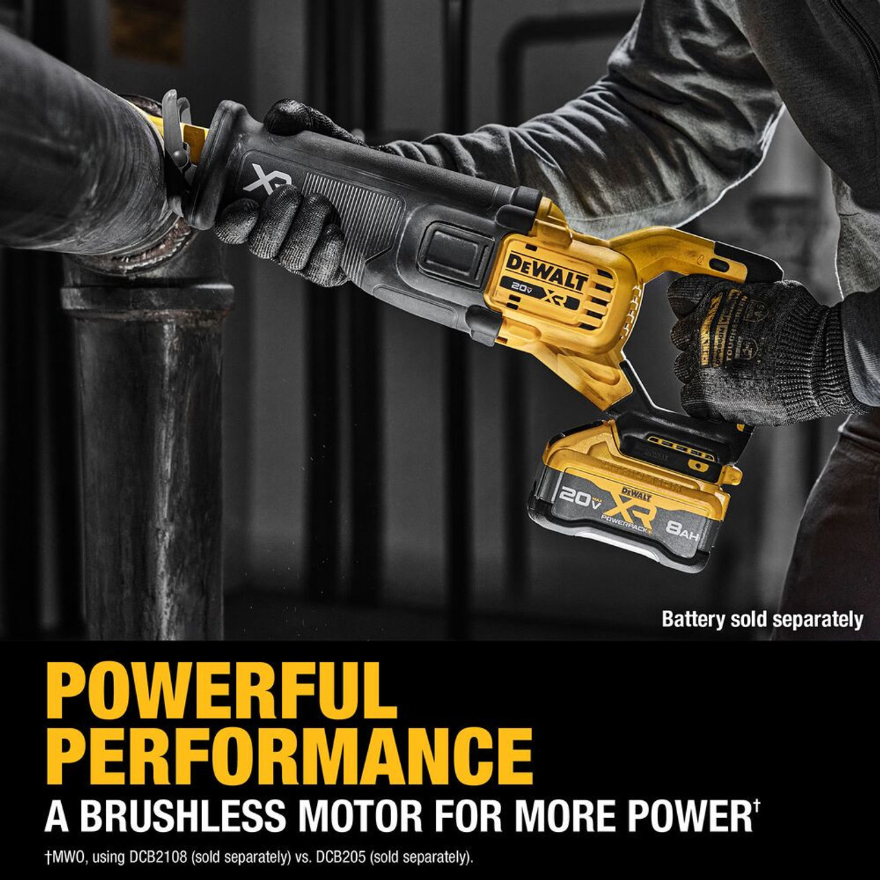 DeWalt DCS384WW1 20V MAX XR Cordless Brushless Reciprocating Saw Kit