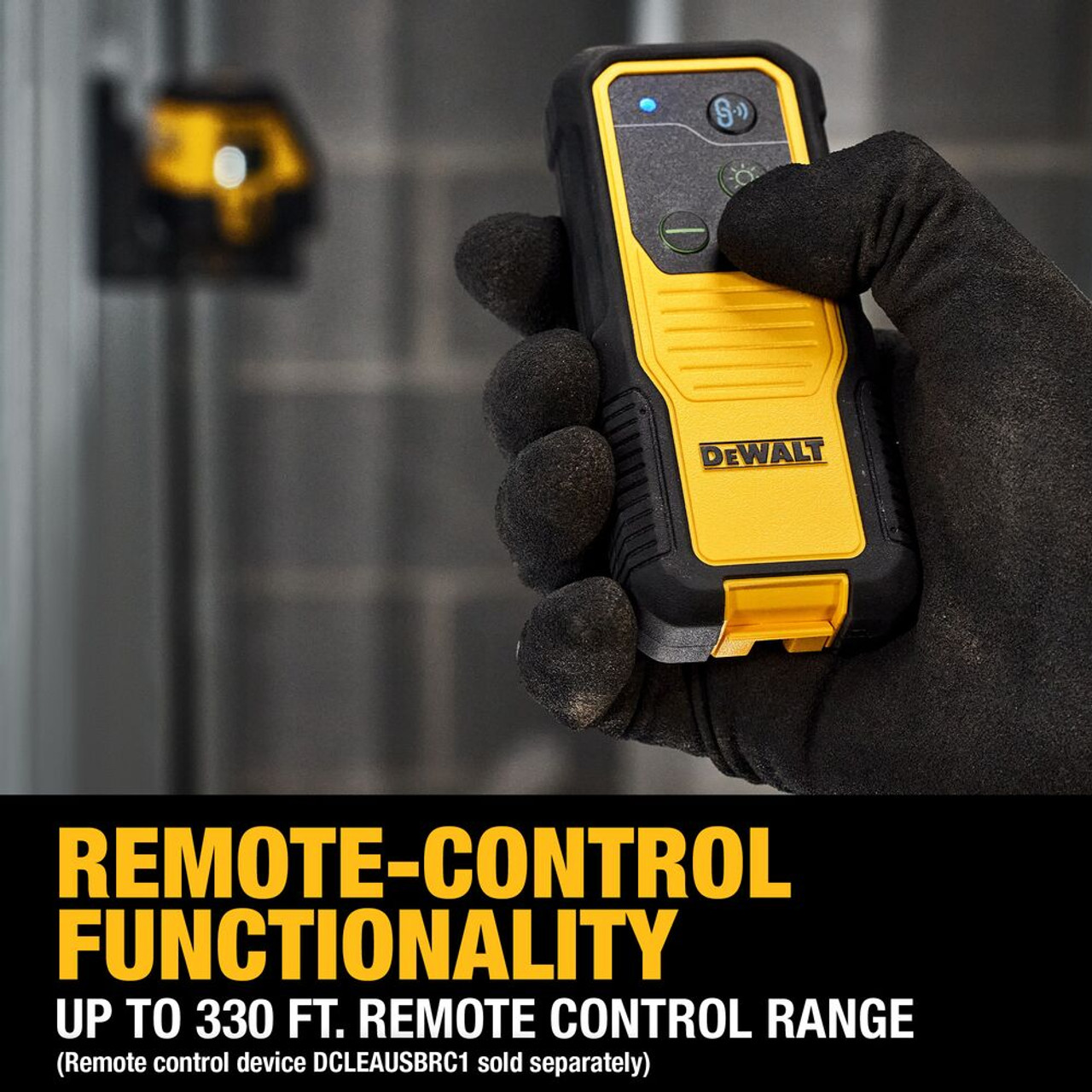 DeWalt DCLE14201RB USB Rechargeable Red Cross Line Laser Kit