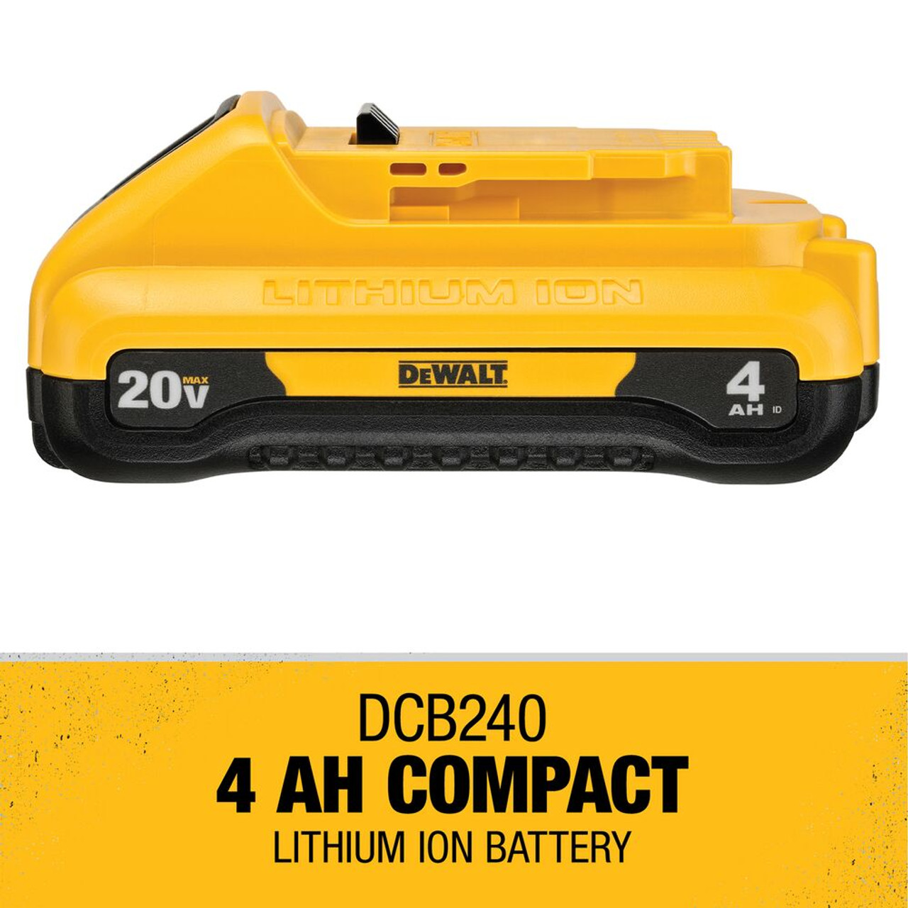 DeWalt DCB240-2 20V MAX Compact 4.0 Ah Li-Ion Batteries - 2pk