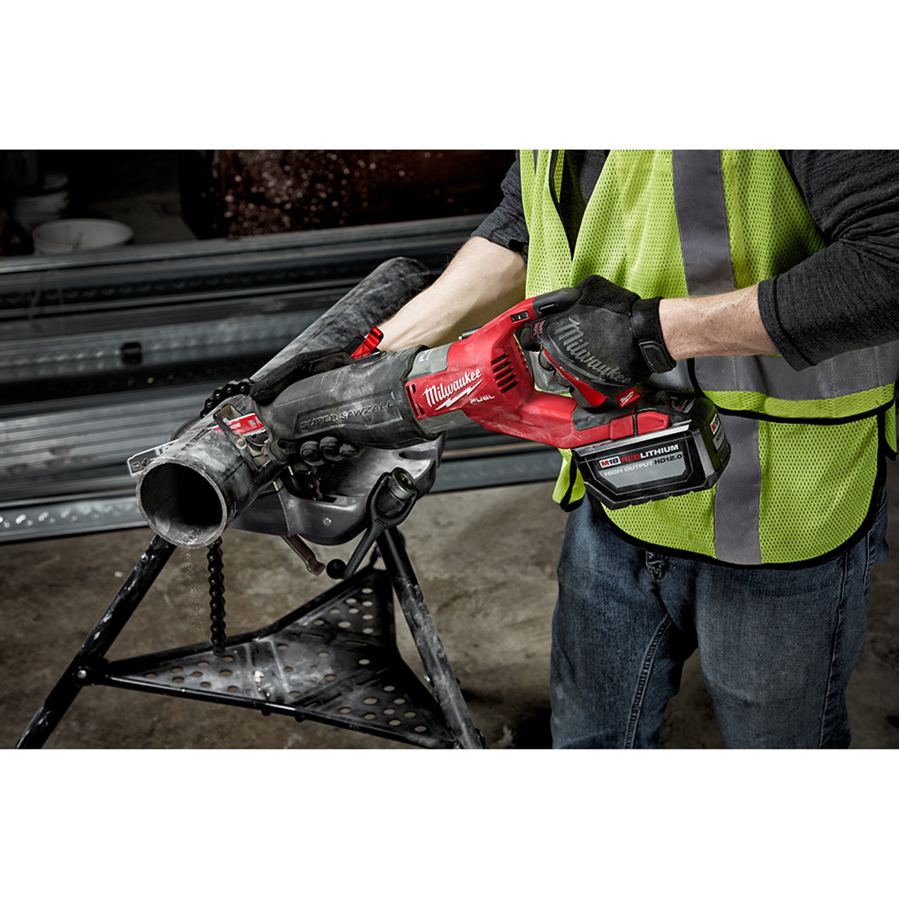 Milwaukee 2722-21HD M18 FUEL SUPER SAWZALL Cordless Reciprocating Saw Kit