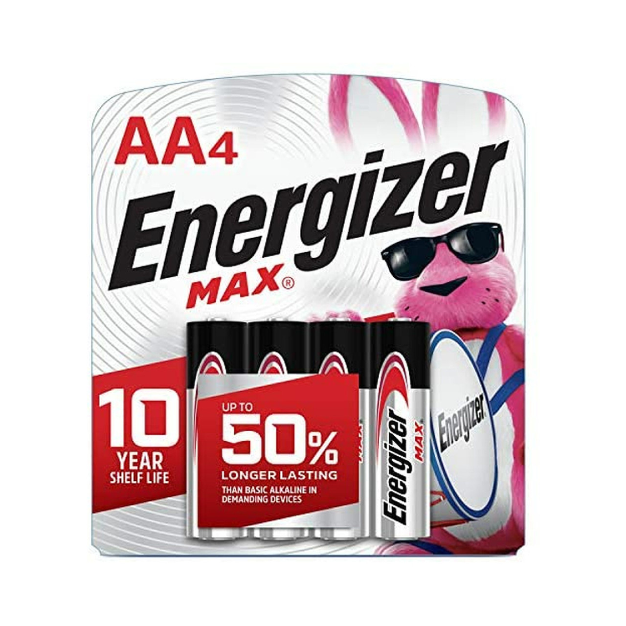 Energizer E91BP-4 MAX Alkaline AA Batteries - 4pk