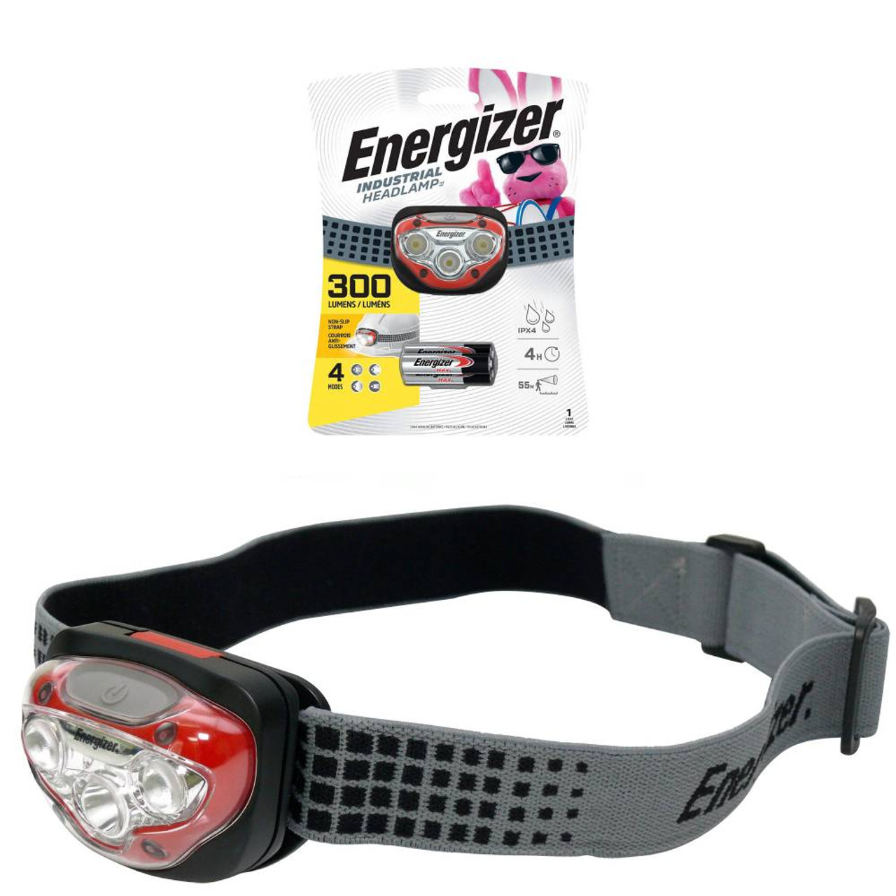 Energizer HDBIN32E Industrial Vision HD 300lm LED Headlight Energizer HDBIN32E Industrial Vision HD 300lm LED Headlight