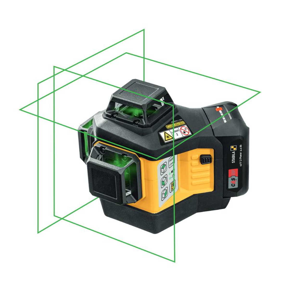 Stabila 03420 7pc LAX 600G 3 Plane/360° Green Beam Laser Kit Stabila 03420 7pc LAX 600G 3 Plane/360° Green Beam Laser Kit