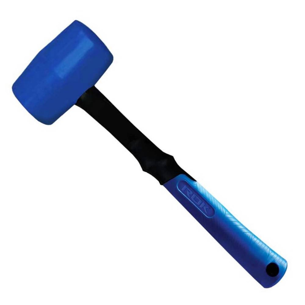 ROK 65632 16oz Rubber Mallet with Fiberglass Handle