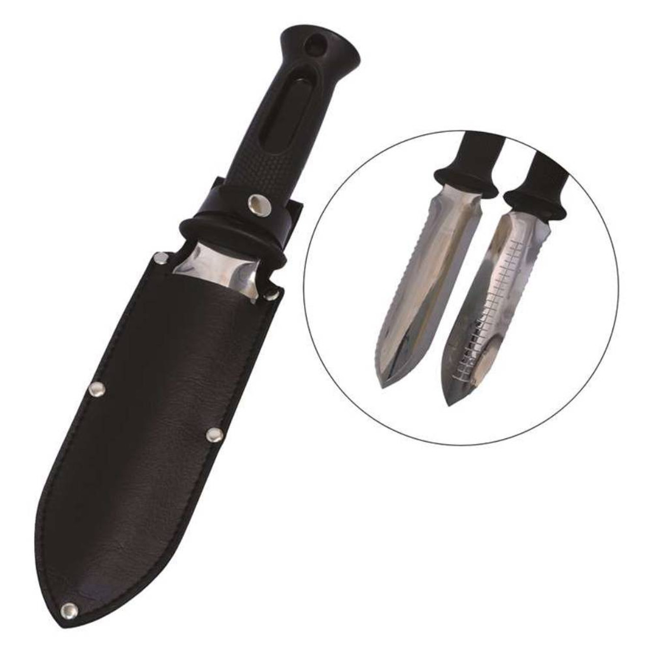 Holland Greenhouse G000015 12in Stainless Steel Hori-Hori Knife