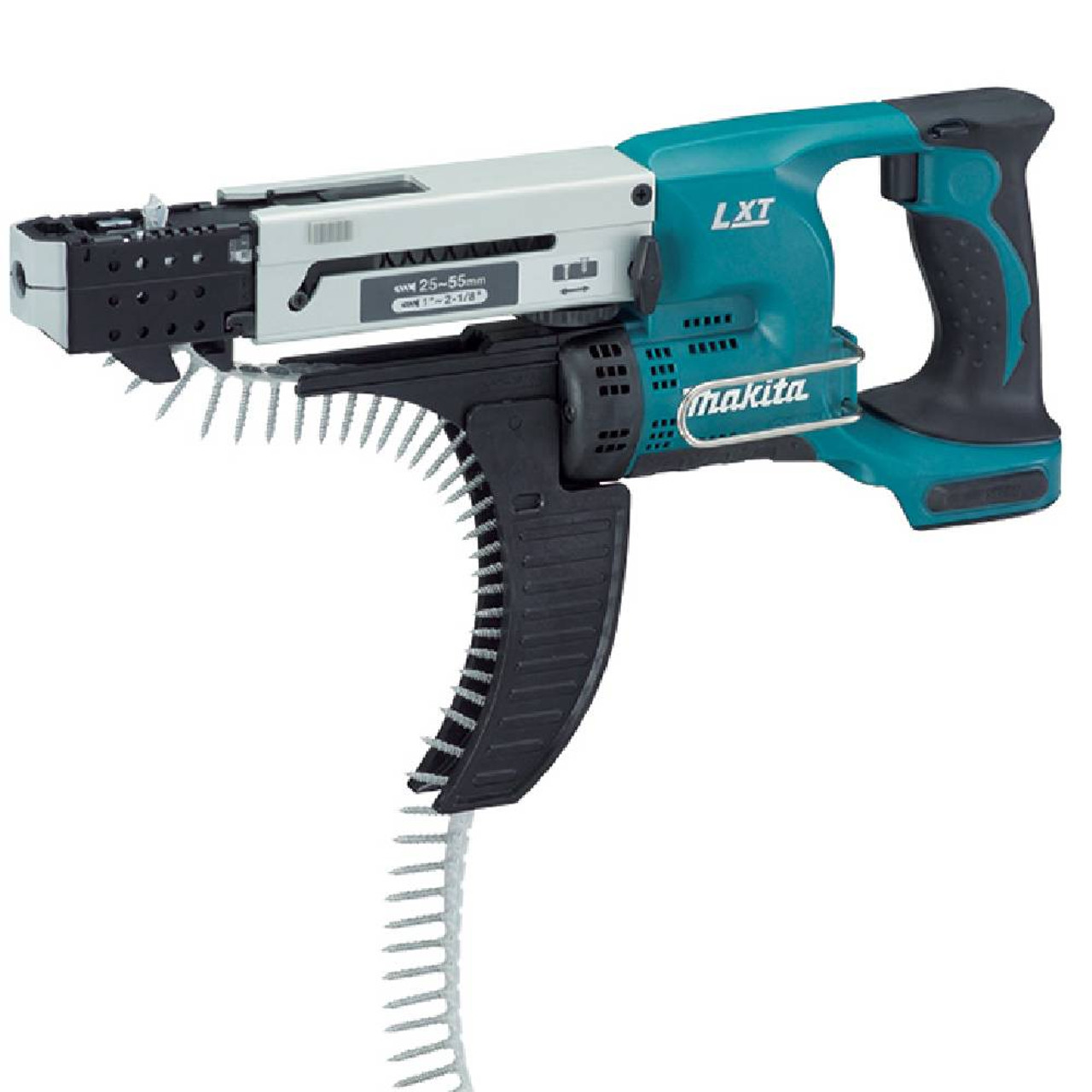 Makita DFR550Z 18V LXT 1/4in Autofeed Screwdriver (Tool Only) Makita DFR550Z 18V LXT 1/4in Autofeed Screwdriver (Tool Only)