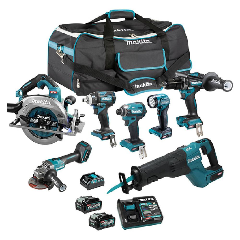 Makita DK0216G701 40V Max XGT 7-Tool Cordless Combo Kit
