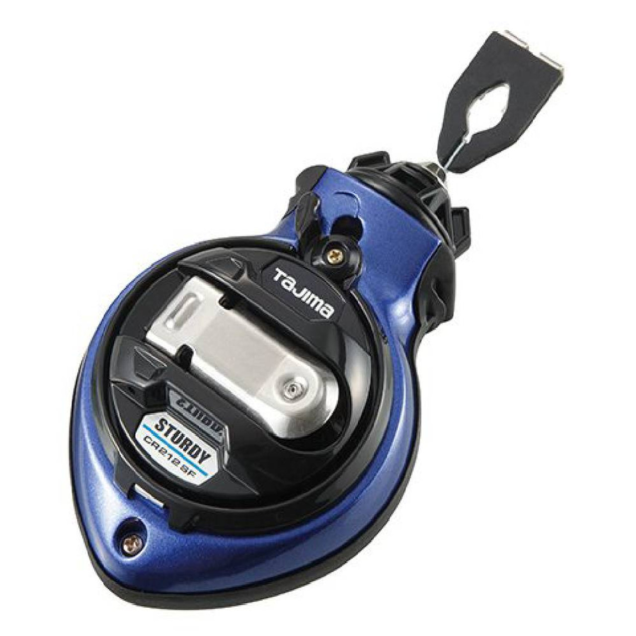 Tajima CR212SFB 100' Chalk-Rite Sturdy Ultra Thin Chalk Line Reel - Blue