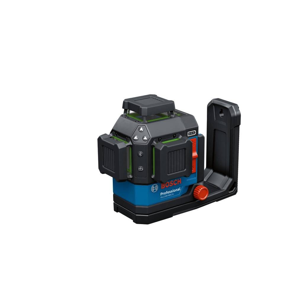 Bosch GLL330-80CGN 18V 360° Green-Beam Three-Plane Leveling