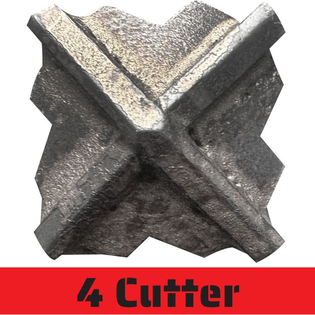 Truwerx 46194 3/4 inch x 31 inch x 36 inch SDS Max 4-Cutter Rotary Hammer Drill Bit
