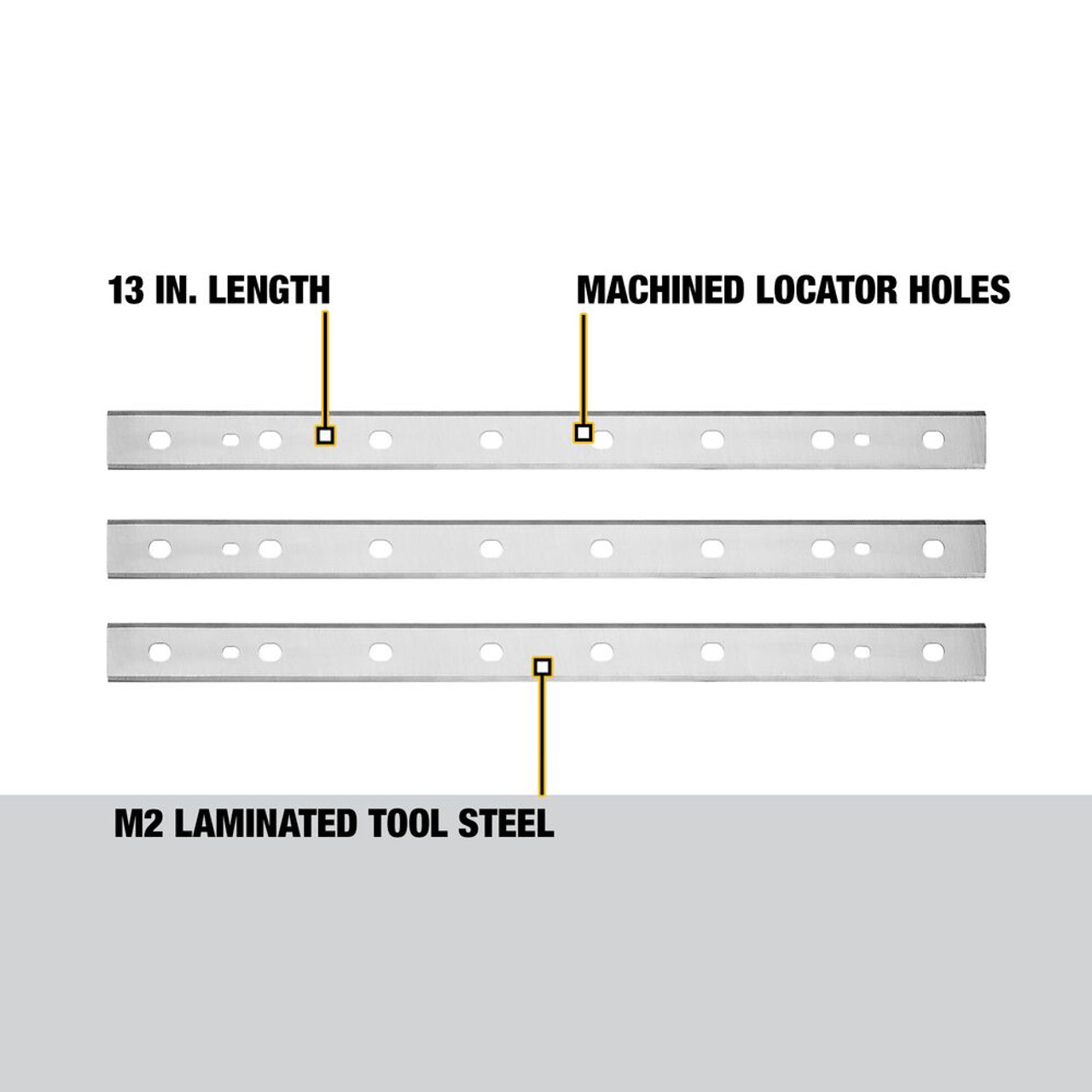 DeWalt DW7352 13 inch Disposable, Reversible Thickness Planer Knives DeWalt DW7352 13 inch Disposable, Reversible Thickness Planer Knives