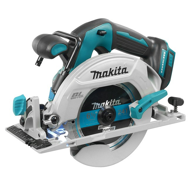 Makita DLX5077TX1 18V LXT 5-Tool Cordless Recip Saw / 1/2in. Hammer Drill/Driver / 1/4in. Impact Driver / 6-1/2in. Circular Saw / 5in. Angler Grinder Combo Kit