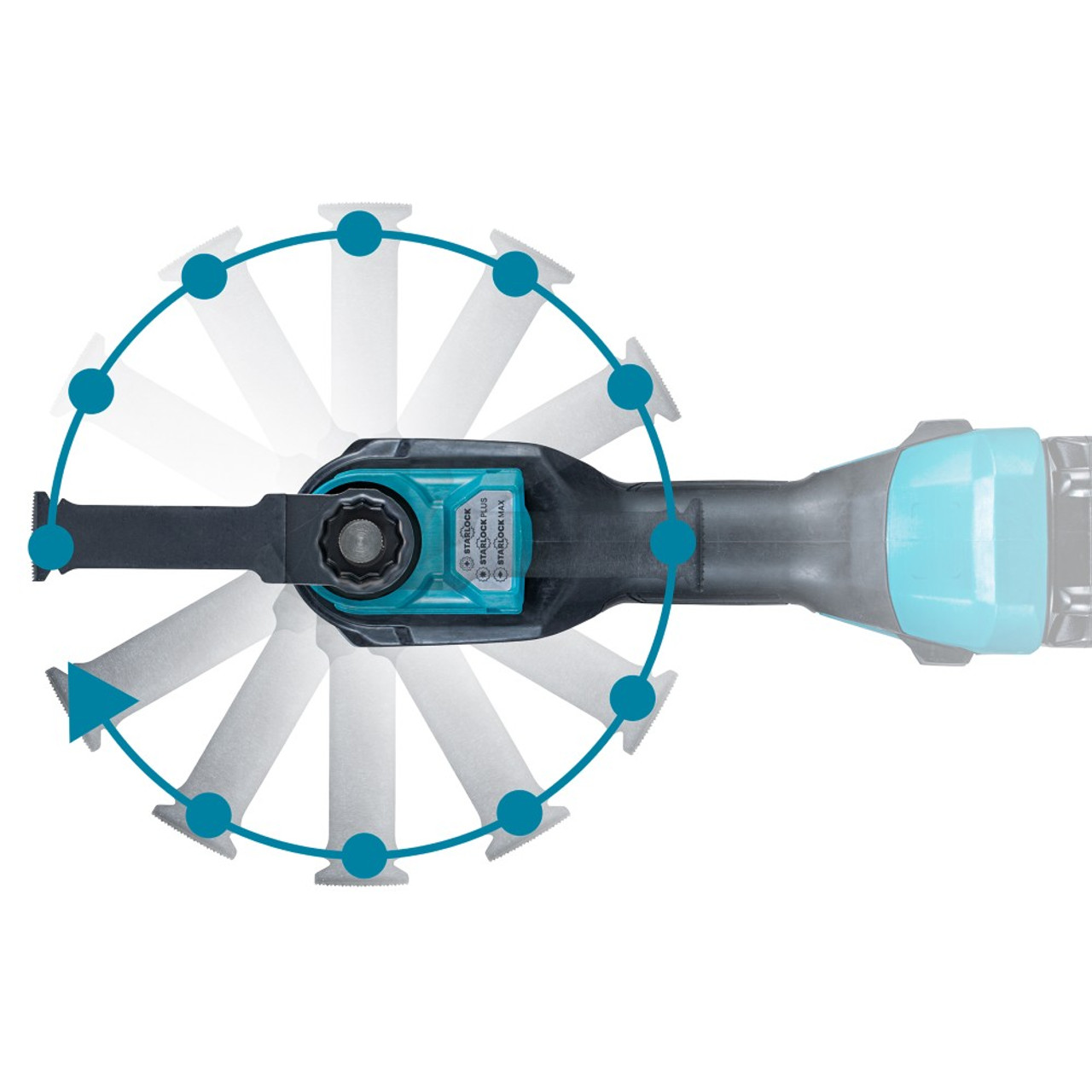 Makita TM001GZ01 40V Max XGT Cordless Brushless Oscillating Multi-Tool (Tool Only)