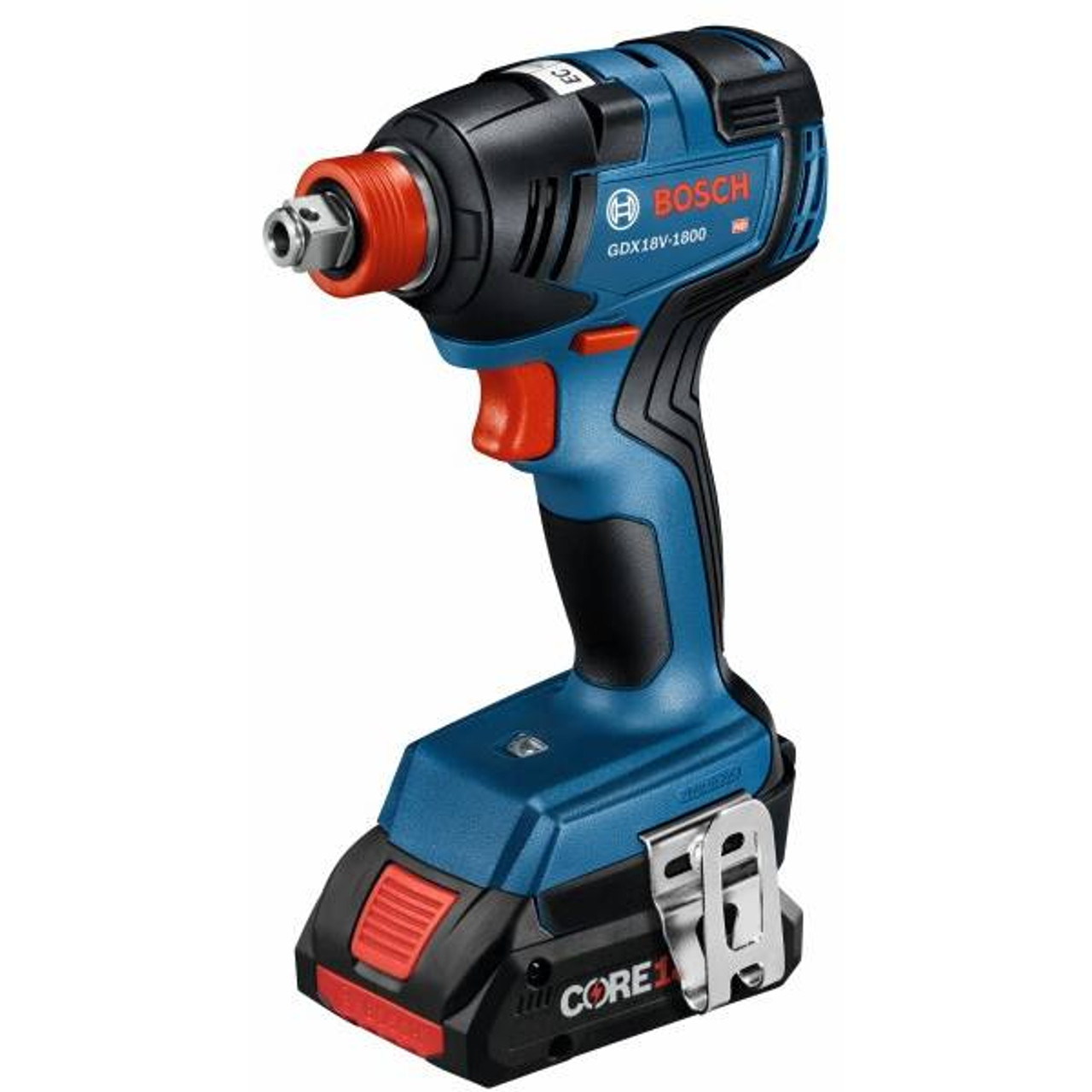 Bosch GXL18V-233B25 - GDX18V-1800 18V EC Brushless Freak 1/4 inch and 1/2 inch Two-In-One Bit/Socket Impact Driver