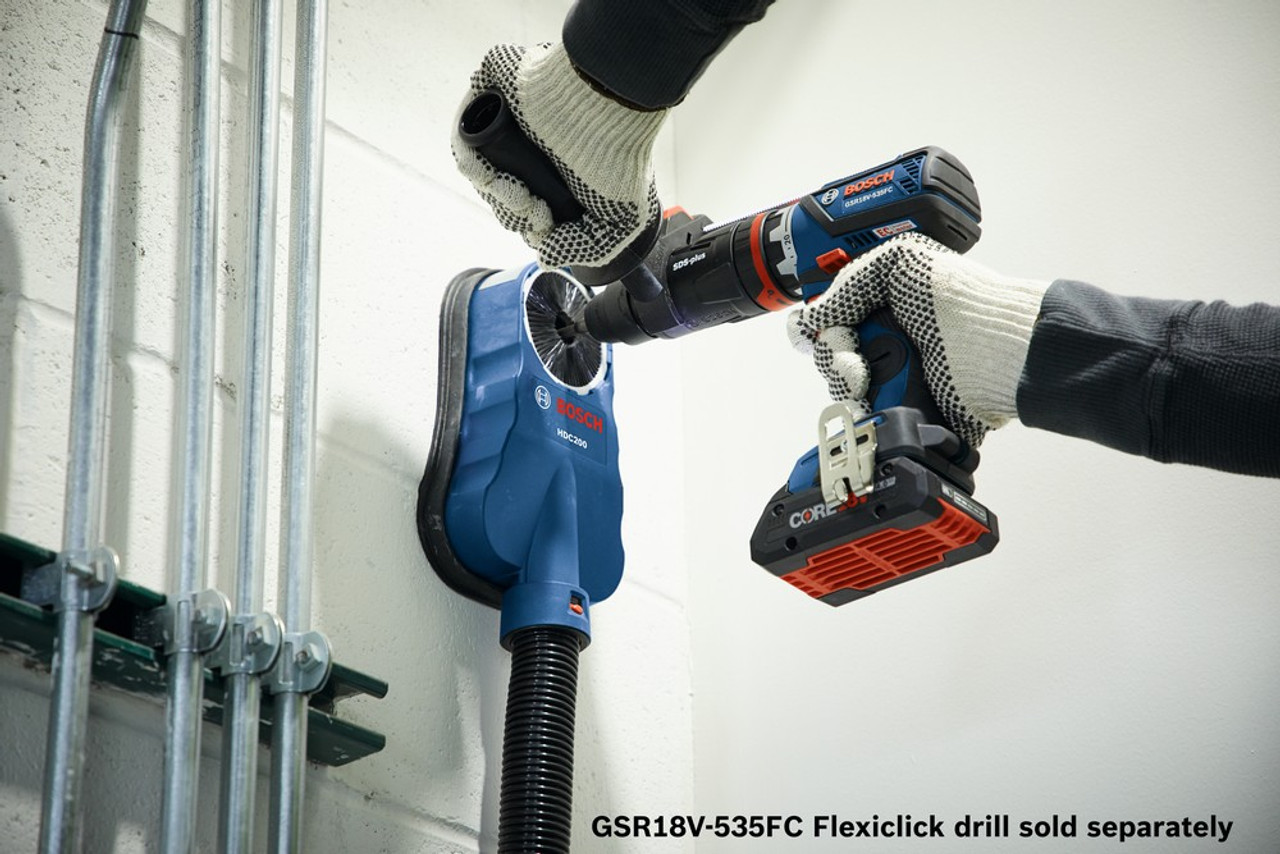 Bosch GFA18-H SDS-Plus Rotary Hammer Attachment with Side Handle (drill and battery not included)