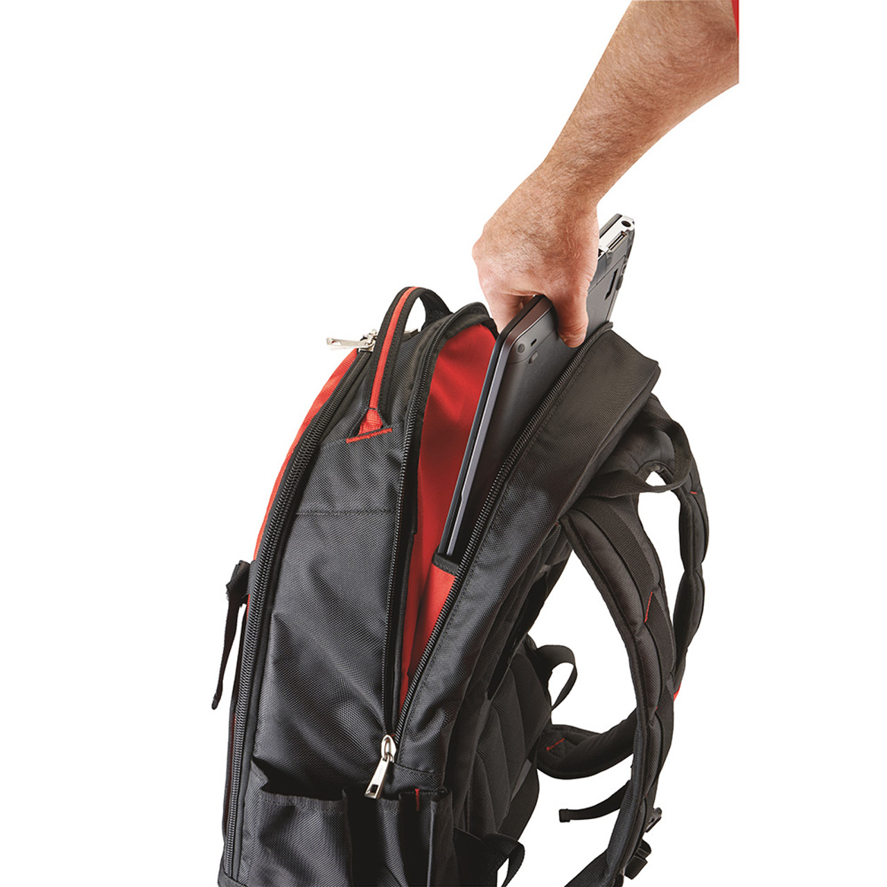 Milwaukee 48-22-8200 35-Pocket Jobsite Backpack with tools (not included) Milwaukee 48-22-8200 35-Pocket Jobsite Backpack with tools (not included)
