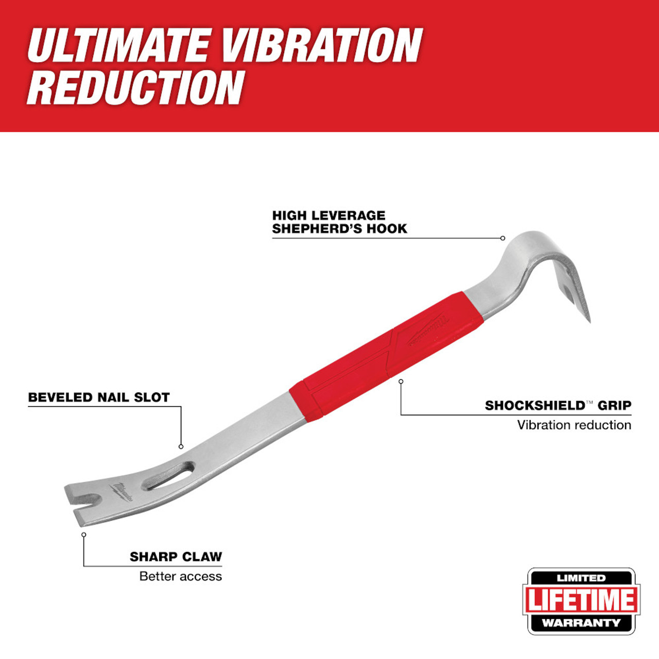 Milwaukee 48-22-9035 15-Inch Pry Bar