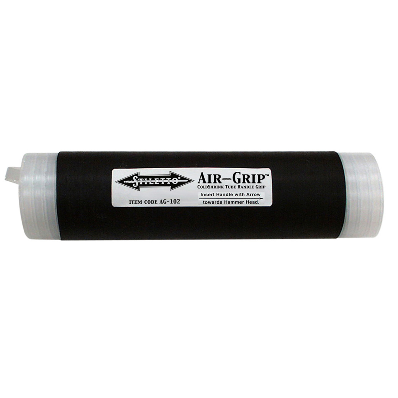 Stiletto AG102 8-inch Airgrip Cold-Shrink Handle Grip Wrap Tube Stiletto AG102 8-inch Airgrip Cold-Shrink Handle Grip Wrap Tube